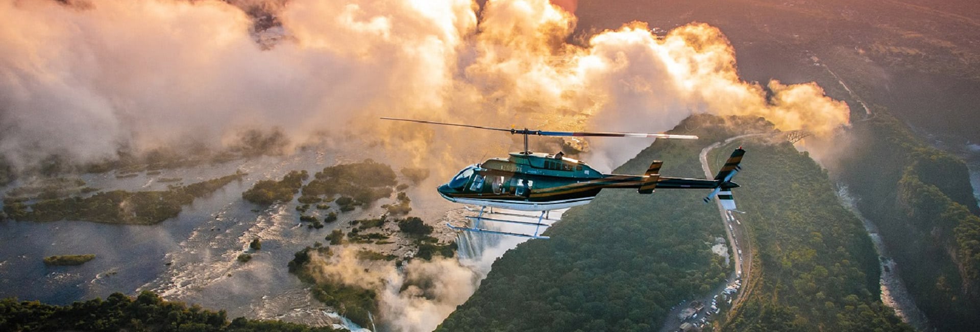 Long Helicopter Flight (25 min)