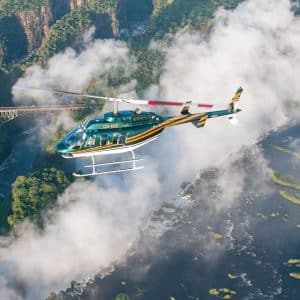 helicopter trip victoria falls