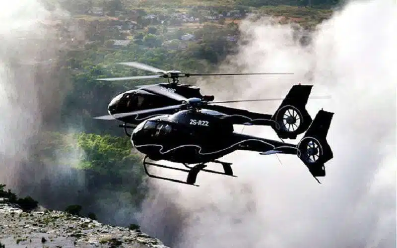 Short Helicopter Flight (13 min)