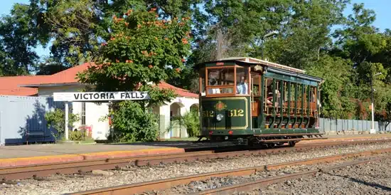 victoria falls tram victoria falls tram