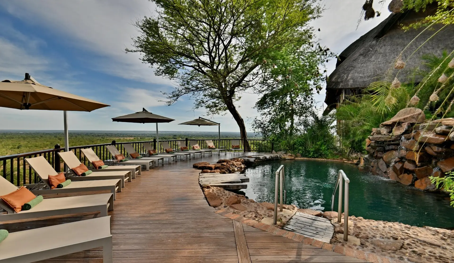 Victoria Falls Safari Lodge — accommodation and surroundings